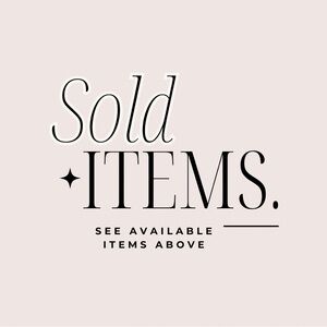 Sold Items